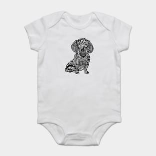 Polynesian Dachshund Baby Bodysuit